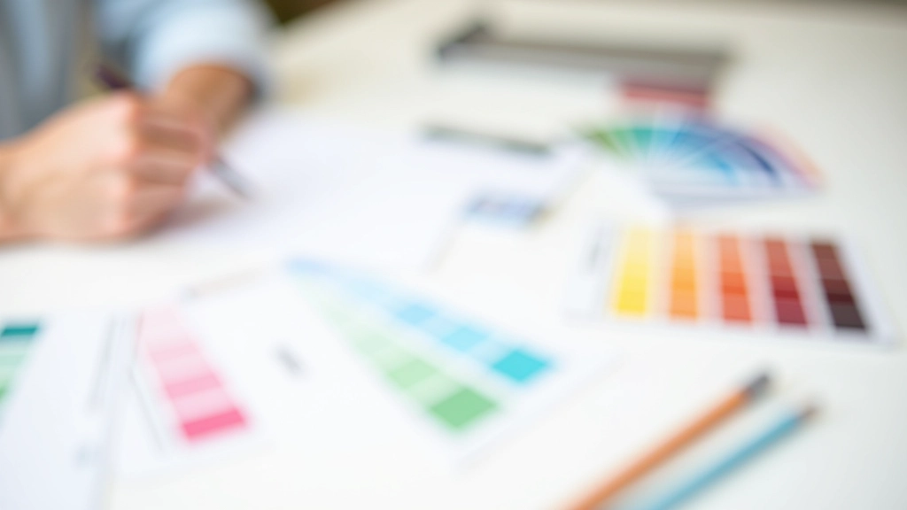 Palette de couleurs utilisée pour les cartes de témoignages avec contraste optimal