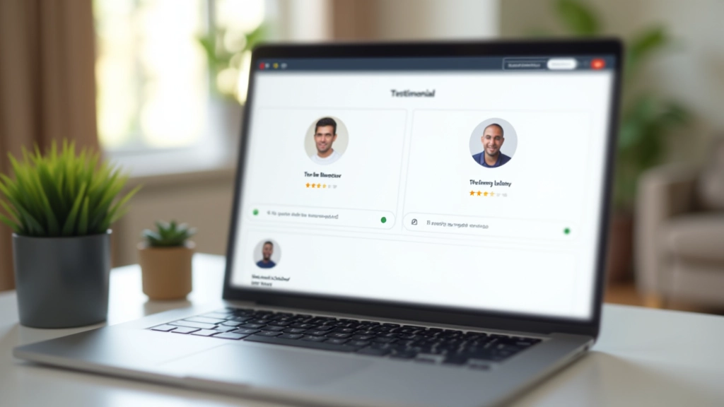 Comparaison visuelle entre un carrousel de témoignages et une grille statique